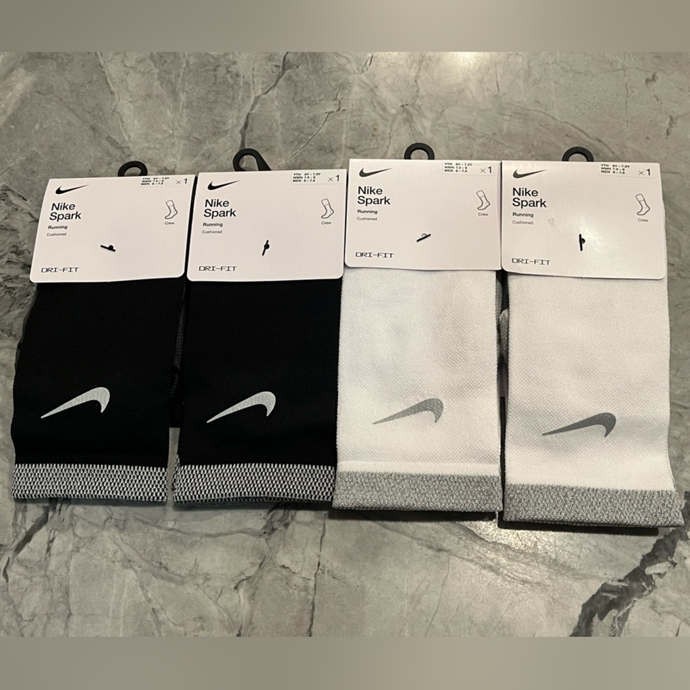 NWT! BUNDLE! Nike Spark Cushioned Running Socks!